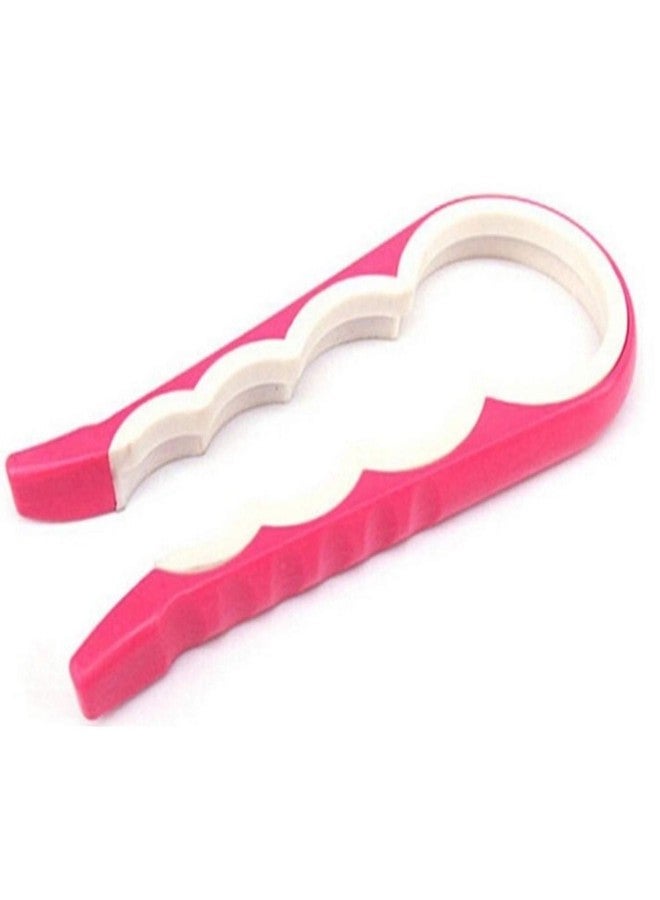 KPS TIN Cutter Plastic 4 in 1 Multi Purpose Can Jar Mouth Openers Screw Cap Tin Opener Kitchen Tool, 22.6 x 6.6 x 0.1 cm - Image 2